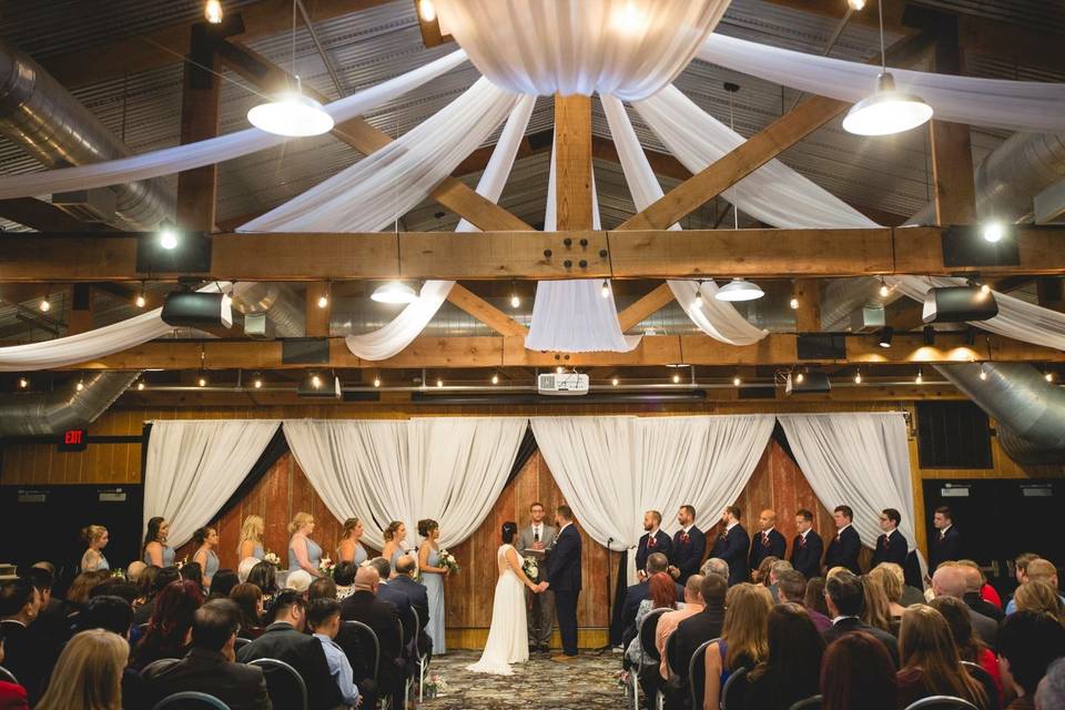 Ceremony at the Pavilion