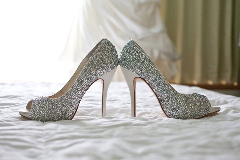 Sparkly shoes
