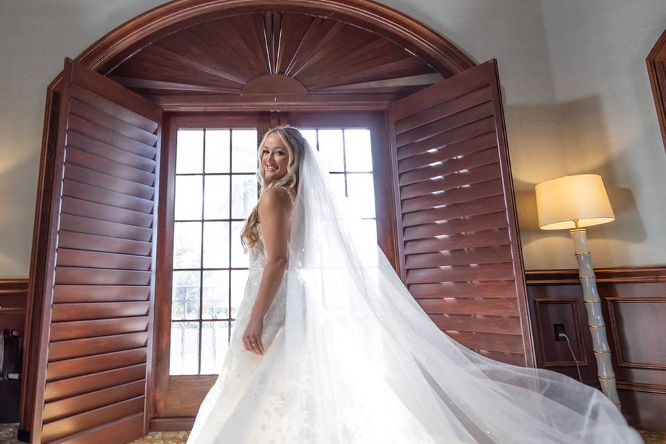 Gorgeous bride to be