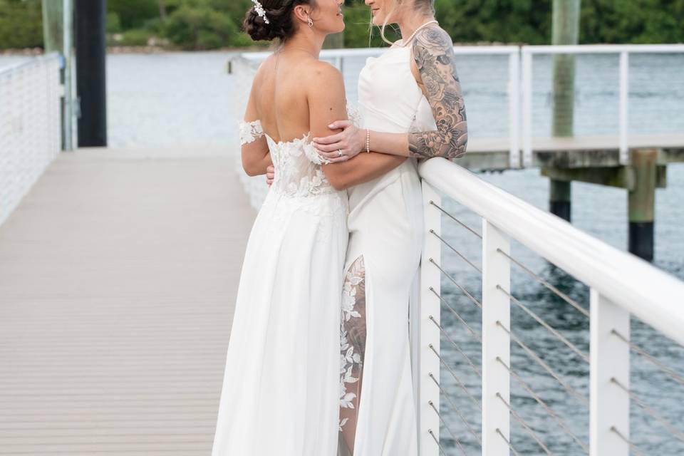 Bride and groom