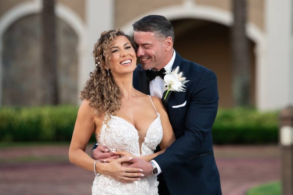 Crane club wedding