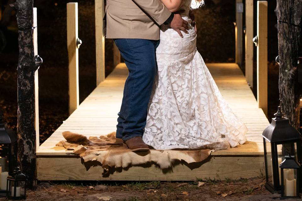 Crane club wedding