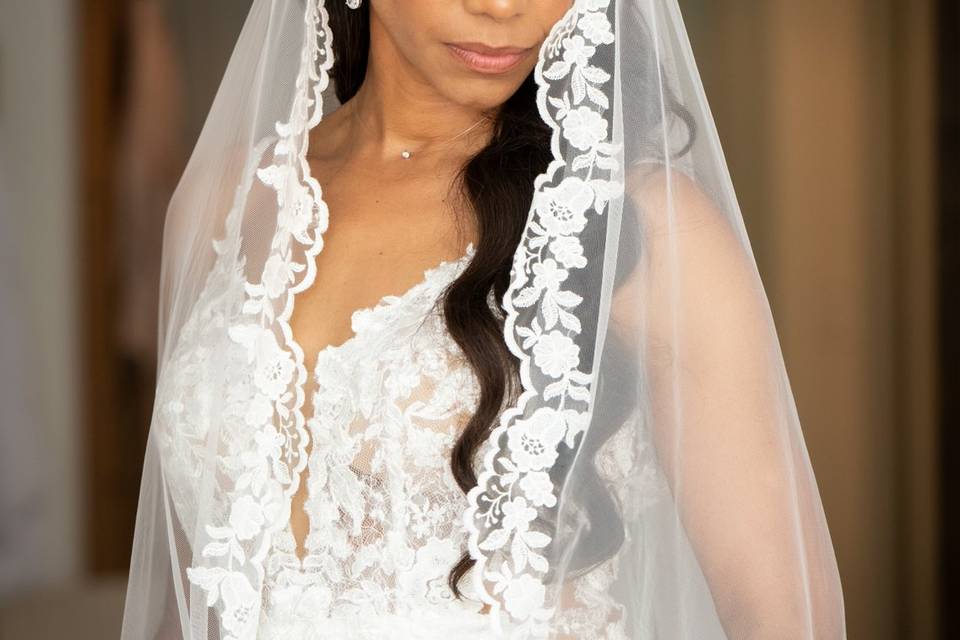 Bride and groom portraits