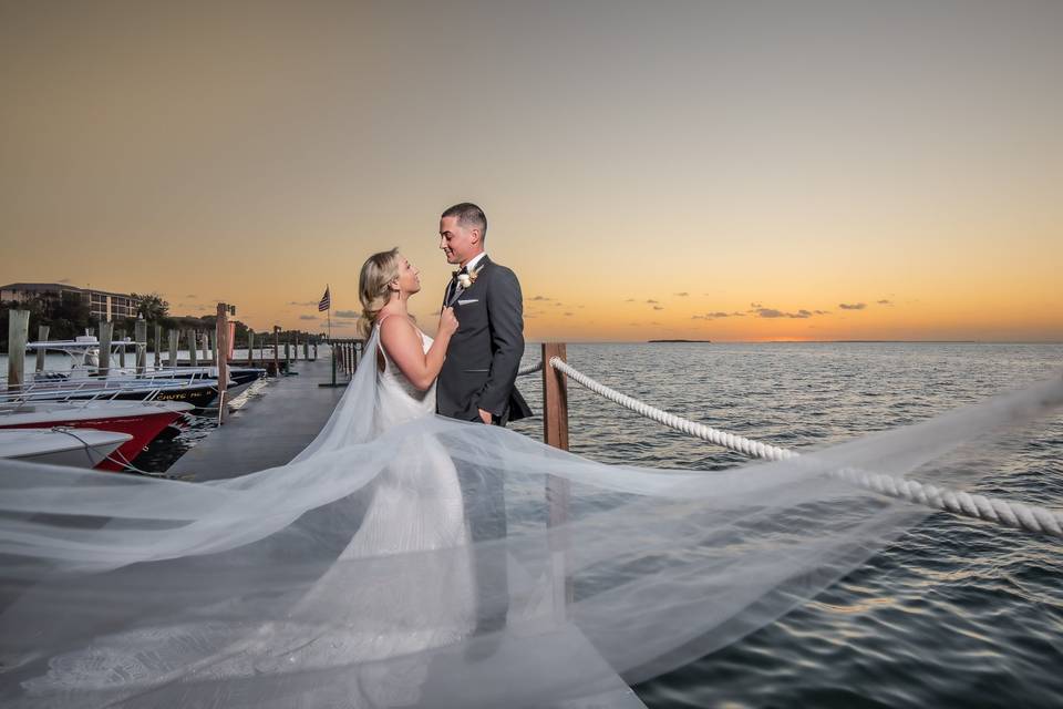 Wedding Day Bride and Groom