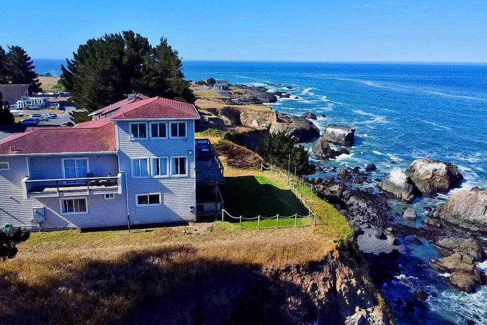 Drone view of Cliff House
