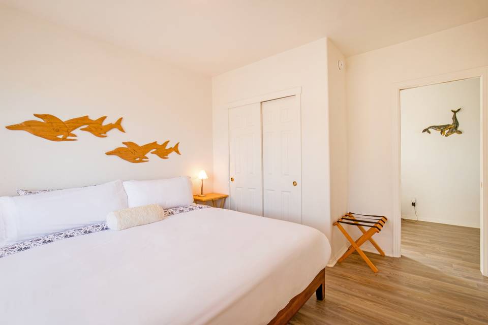 King bed at Magnificent