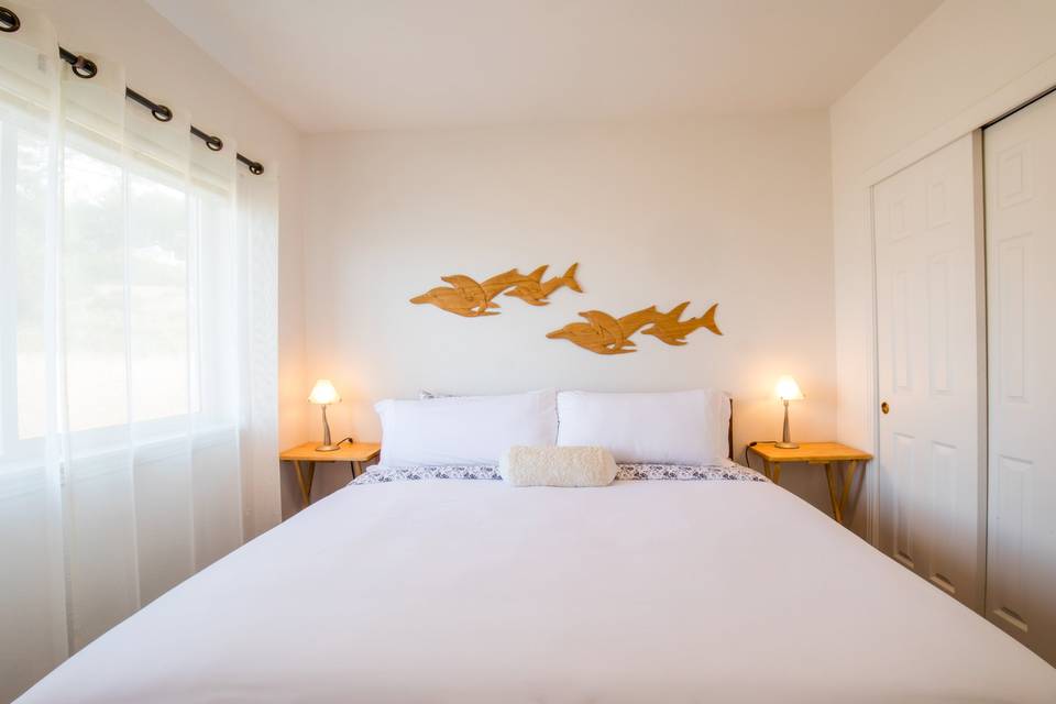 King bed at Magnificent
