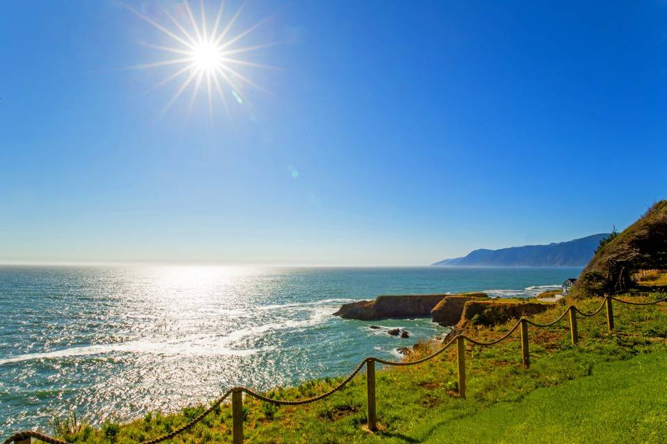 View from Spyglass Inn Lawn