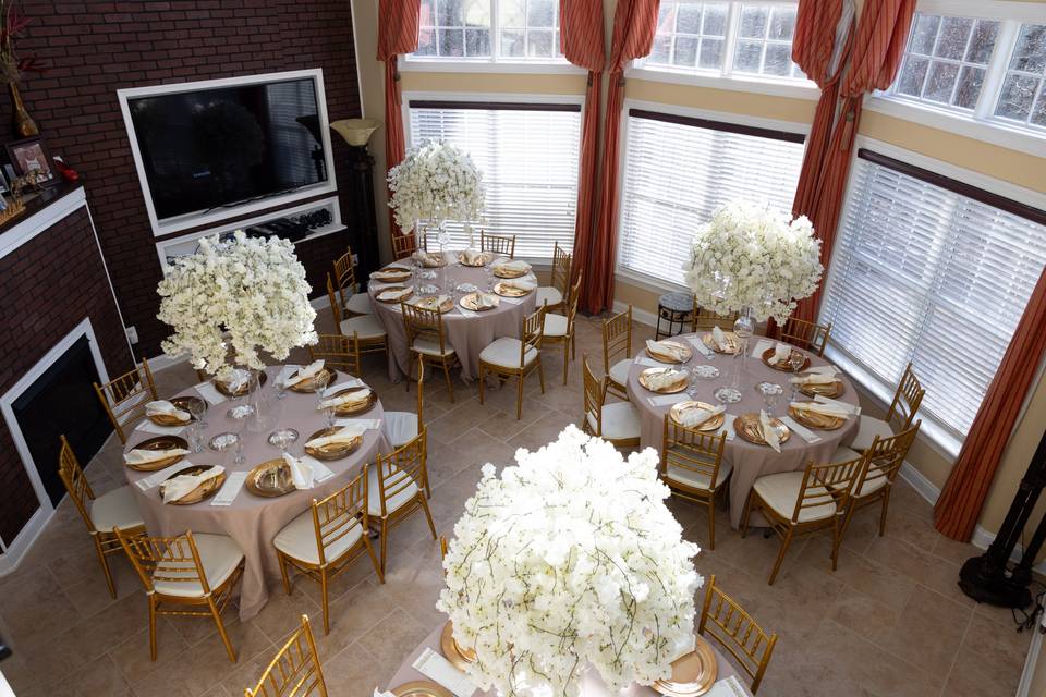 Belema & Yemi Wedding setup