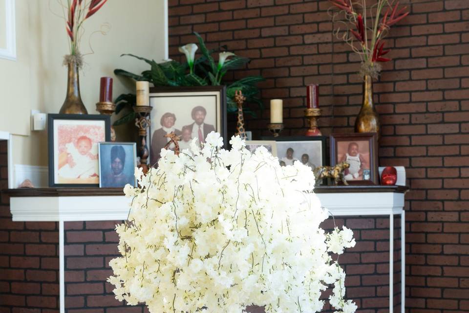 Belema & Yemi Wedding setup