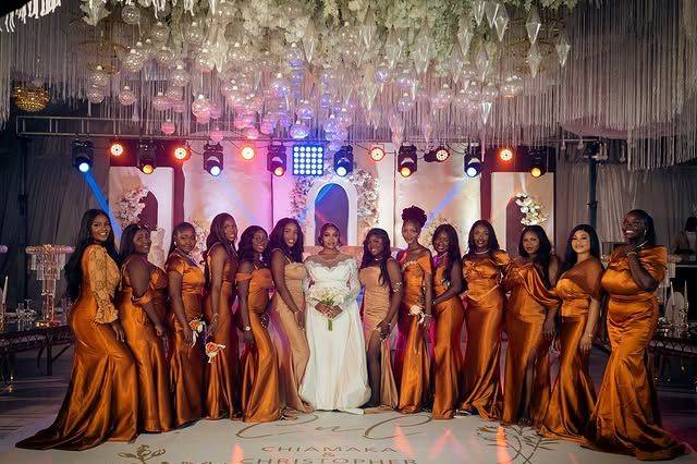 Amaka & Chris bridesmaid