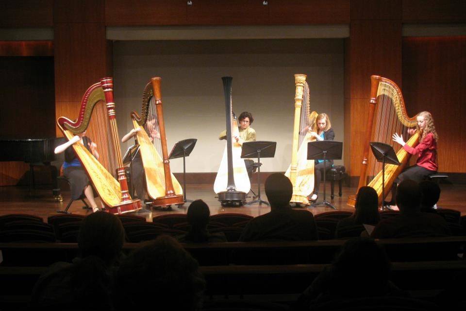 Brittany Burns, Harpist