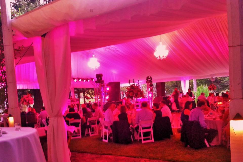 Tent lighting is a must have!