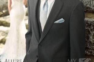 Black Allure Tuxedo , Two Button Notch