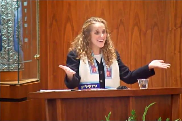 Giving a sermon