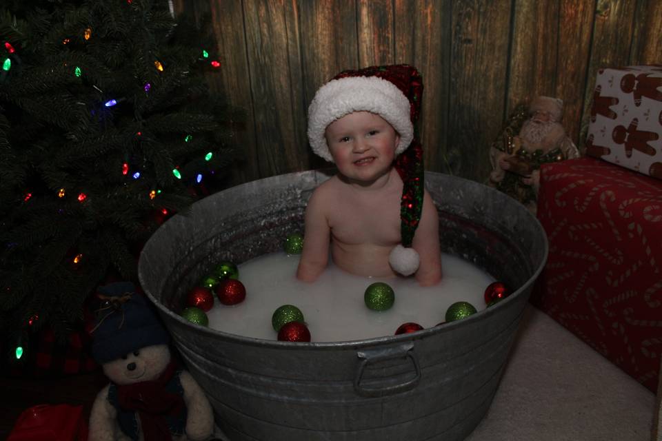 Milk Bath Fun