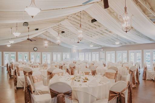 Indoor with chair covers