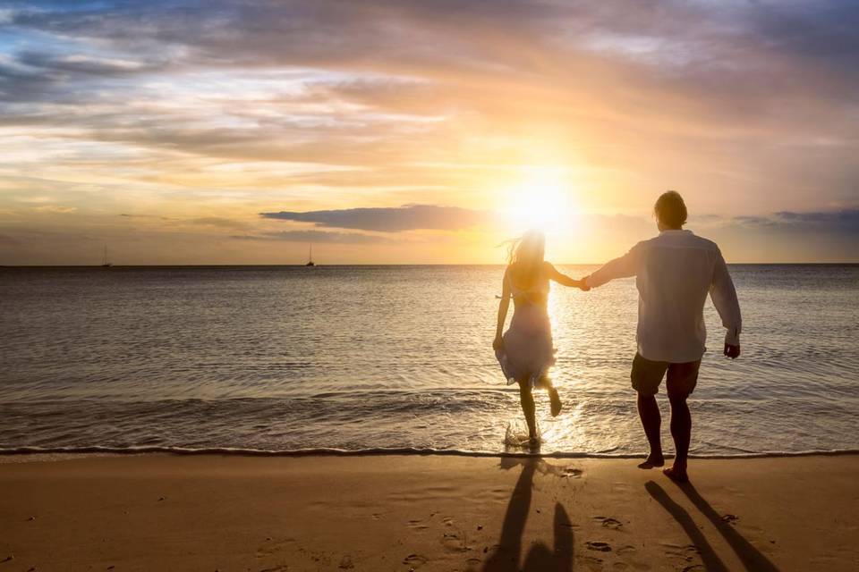 Sunset walk