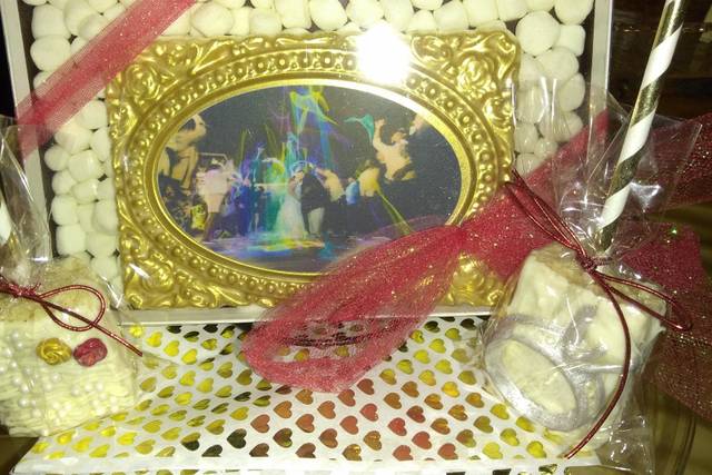 Chocolate picture frame