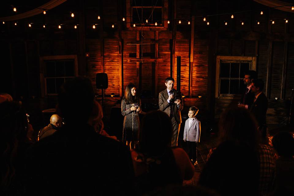 Toasts in Hudson, NY