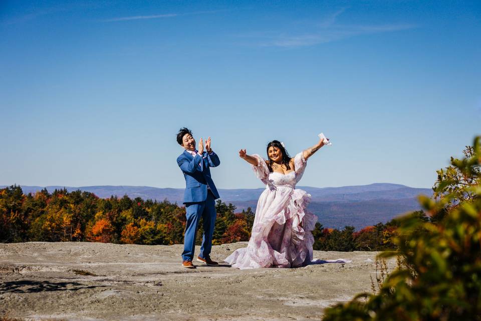 A Minnewaska elopement