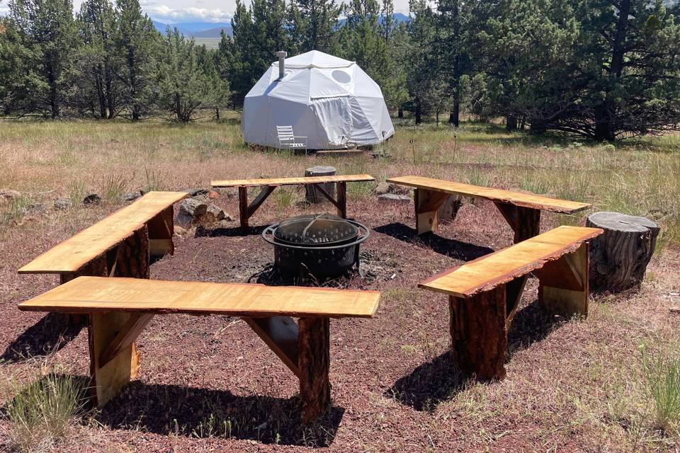 The Fire Circle and Dome