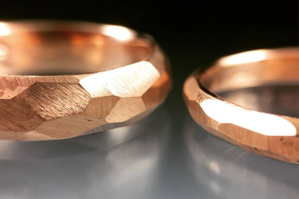 Gold wedding bands