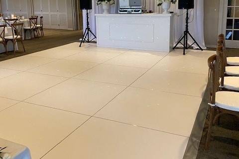 Reception dancefloor