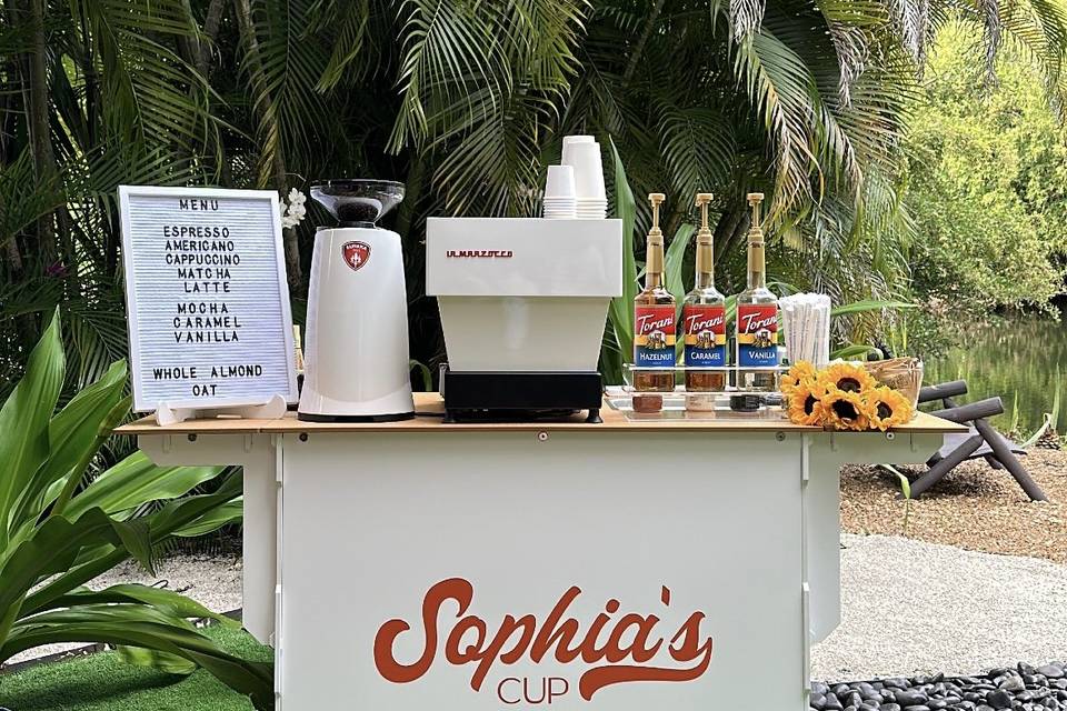 Specialty Coffee Cart