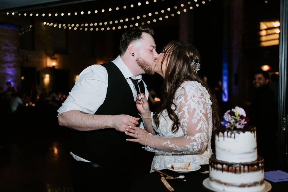 Couple Celebrating