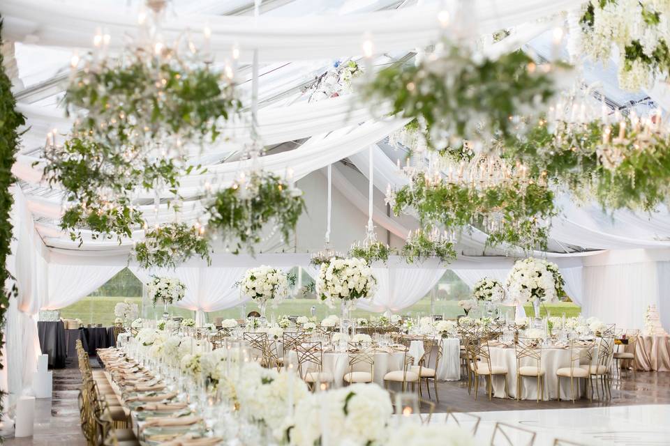 Bright and Airy Tent