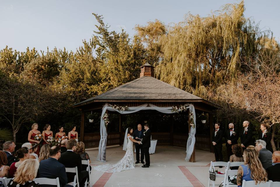 West Gazebo Ceremony