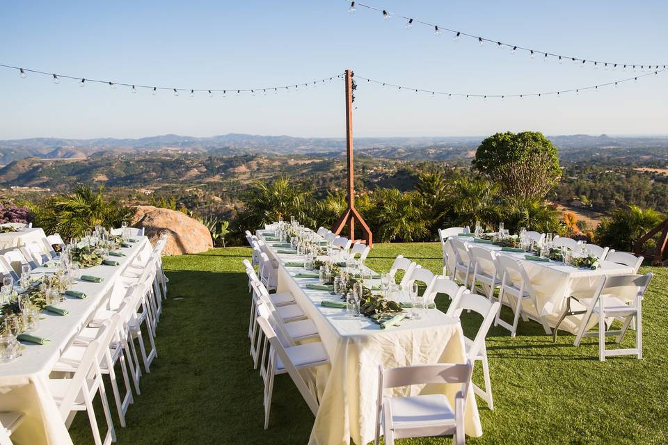 Outdoor reception