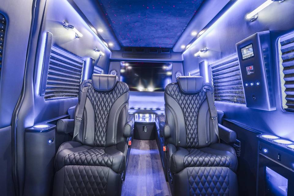 Starlight Limo cabin