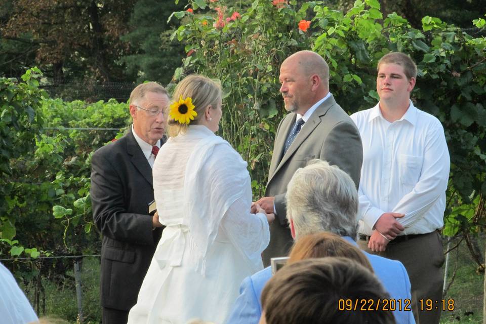 Wedding ceremony