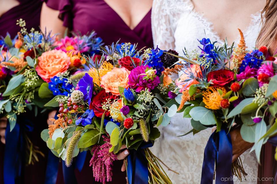 Gorgeous bouquets