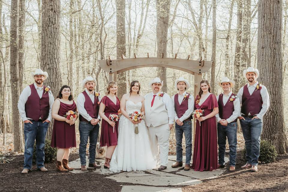 Gephardt Wedding party