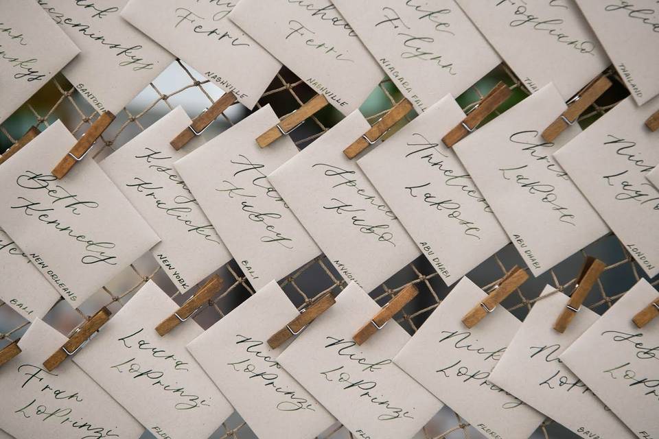 Place cards