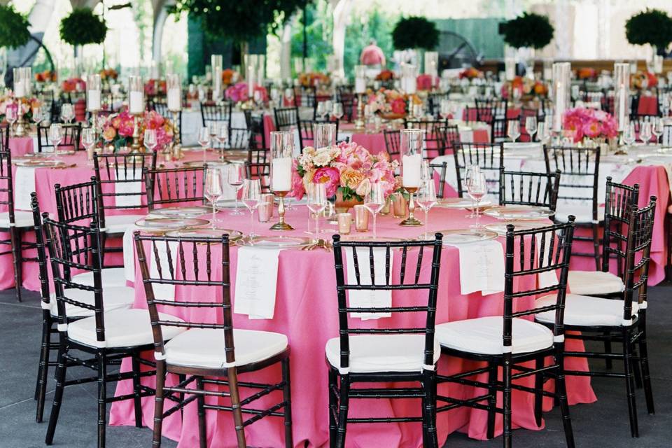 Reception ready - Photo by Sarah Kate