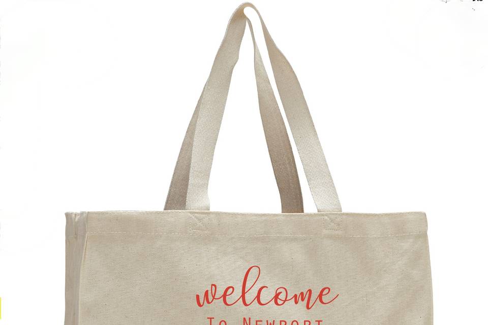 Personalized Welcome Tote