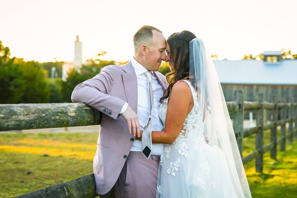 Golden hour kisses