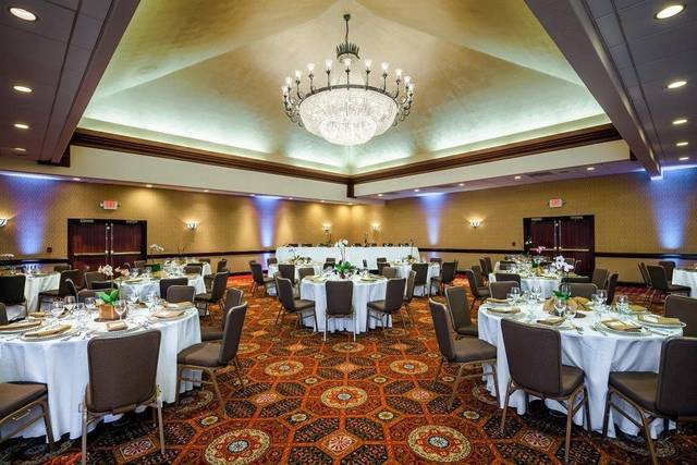 Wedding reception area