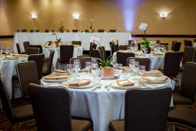 Wedding reception area