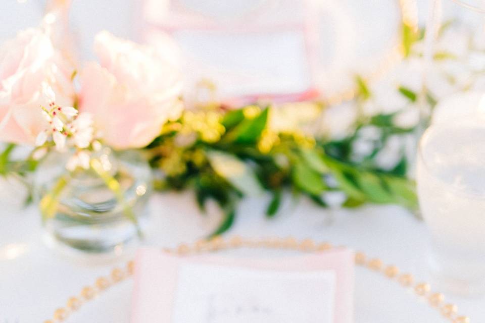 Blush + Ivory Tabletop