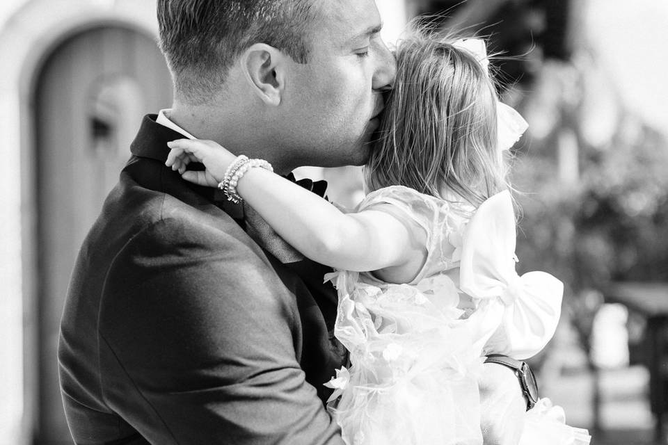 Flower Girl + Groom