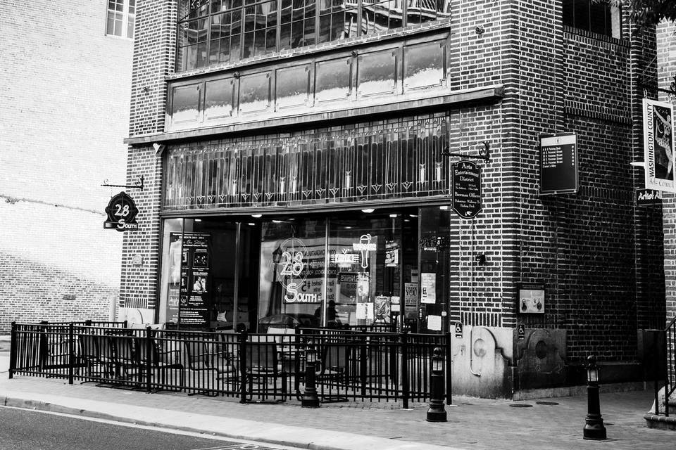 Exterior view of the The Ballroom at Schindel-Rohrer & AVA Lounge