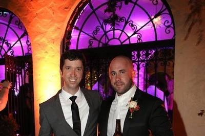 The groom and the planner