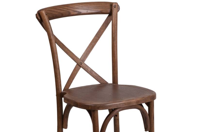 Cross-back chair