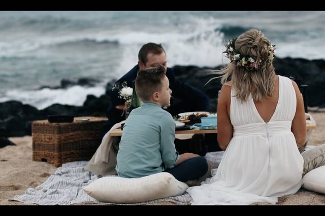 By the sea