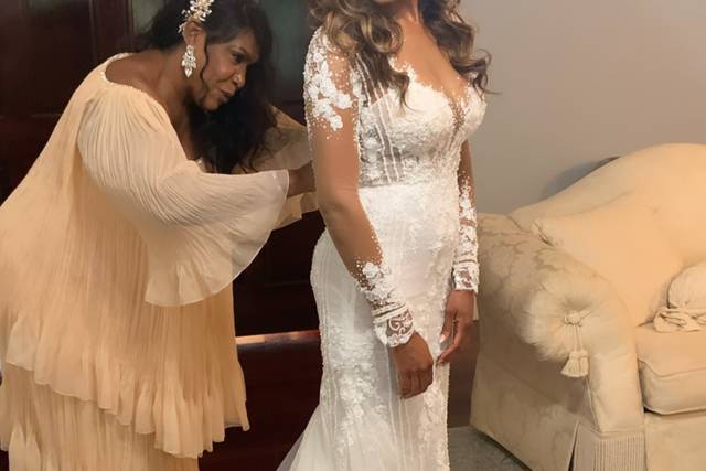 Bride and Mother of the Bride